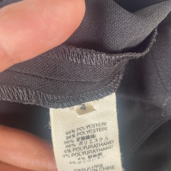 L'agence Black Draped Pencil Mini Skirt Size 4 - Picture 11 of 12